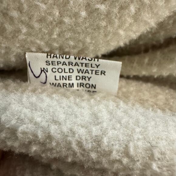 Vintage Ark Imports Men's L Wool Zip Up Knit Jacket with Canada Maple Leaf - Picture 5 of 6